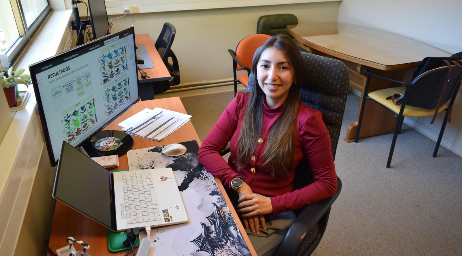 Dra. Pamela Sanhueza se adjudica proyecto VIU para desarrollar tecnología de detección temprana de estrés hídrico en Eucalyptus
