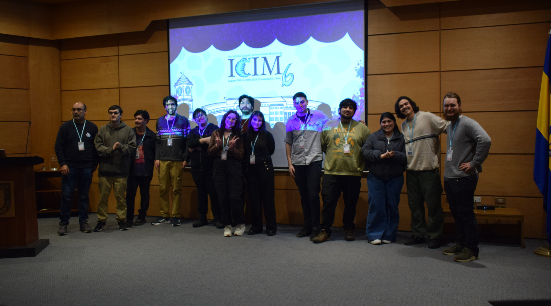 UdeC fue sede del 6.º Congreso Internacional de Morfología de Invertebrados, con destacada participación del CB-UdeC