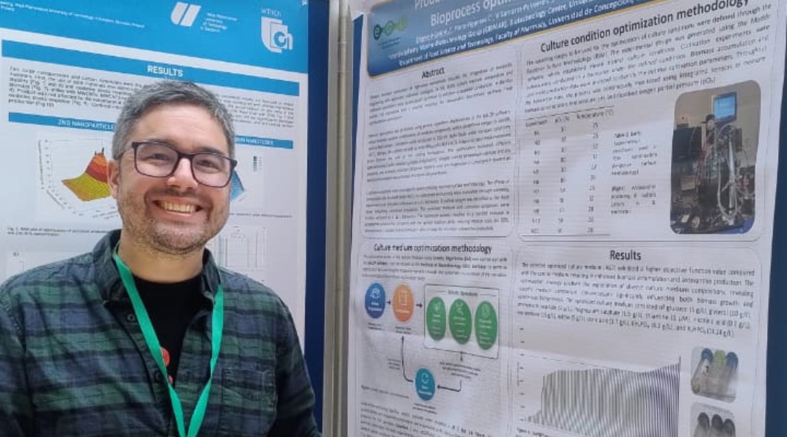 Investigadores del Centro de Biotecnología UdeC presentaron avances en bioprocesos para la producción de astaxantina en congreso europeo de biotecnología