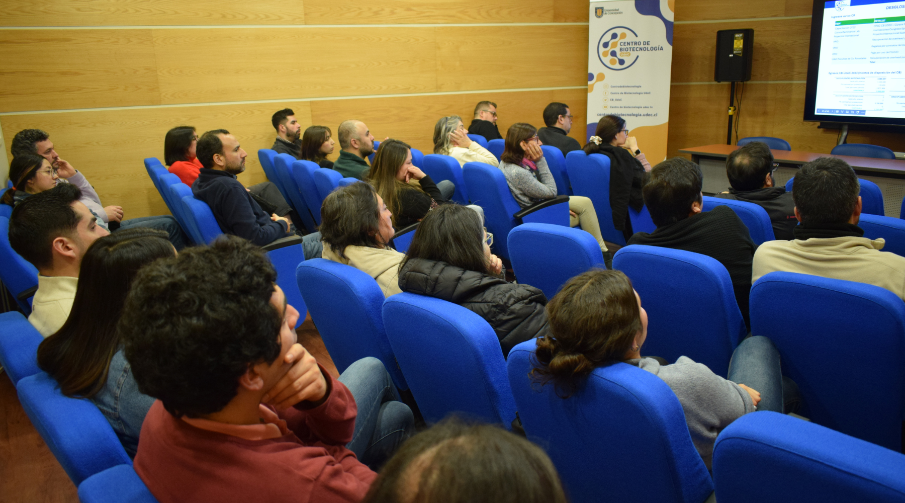 Centro de Biotecnología realiza exitosa Cuenta Anual 2023