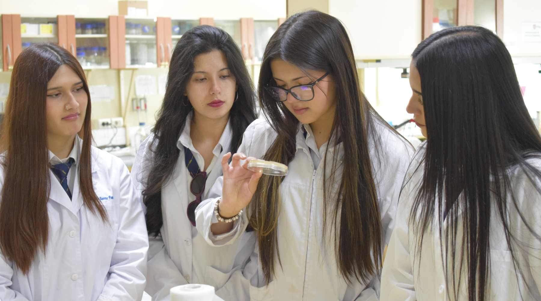 Estudiantes del Colegio San Pedro Nolasco conocen el quehacer científico del Centro de Biotecnología UdeC